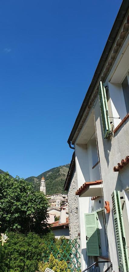 La Tiniera A Luceram - Maison Renovee 2023- Terrasse - Wifi - Village Des Creches Экстерьер фото